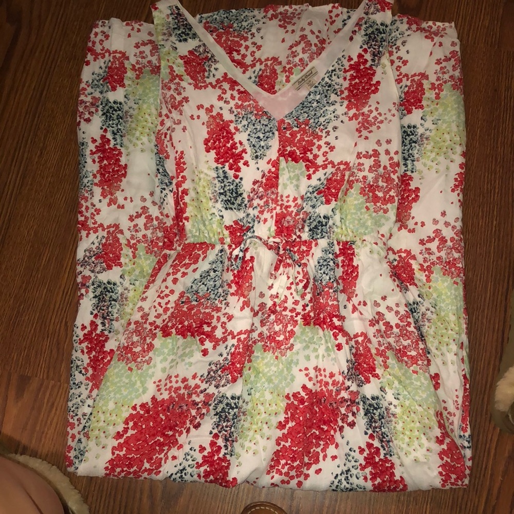 Lucky Brand floral maxi dress